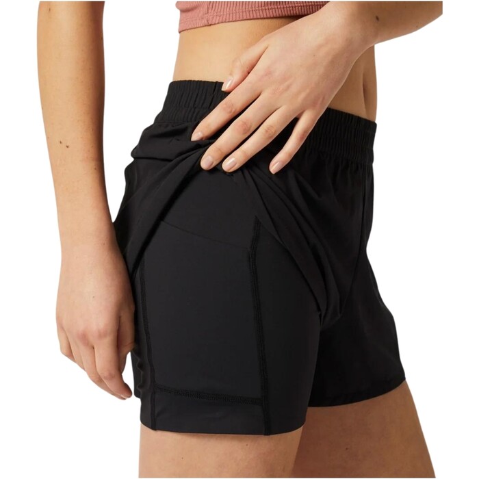 2024 Mystic Womens Ida Lined Sport Shorts 35001.240271 - Black